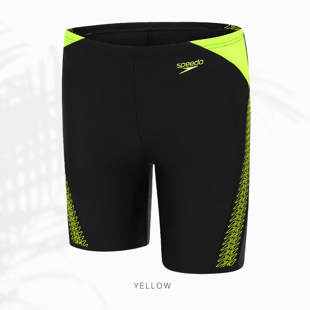 Speedo Junior HyperBoom Splice Jammer 男童及膝泳褲
