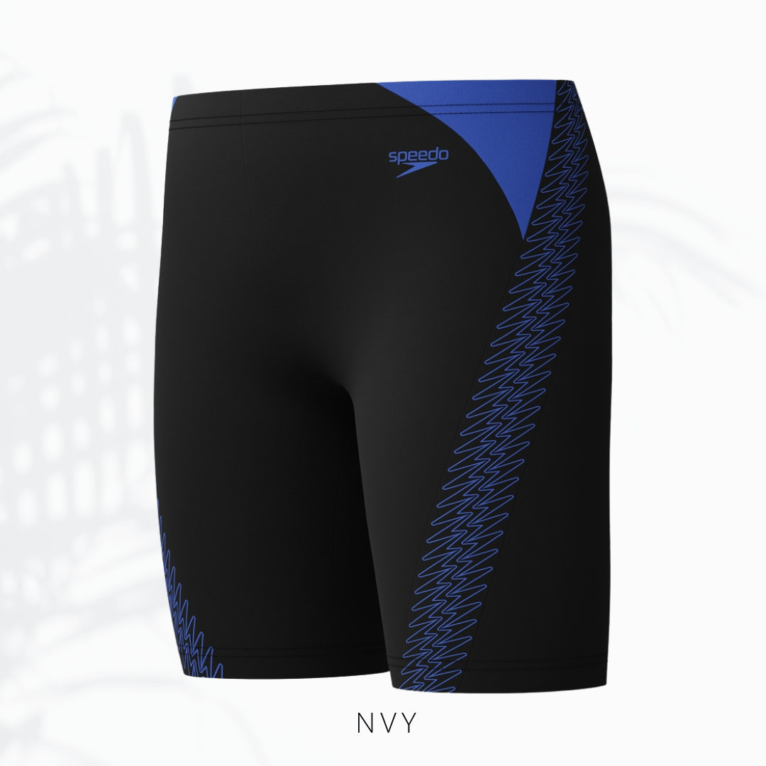 Speedo Junior HyperBoom Splice Jammer 男童及膝泳褲