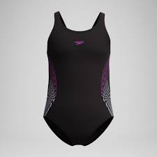 Speedo Girls' Placement Muscleback Swimsuit 女童連身泳衣