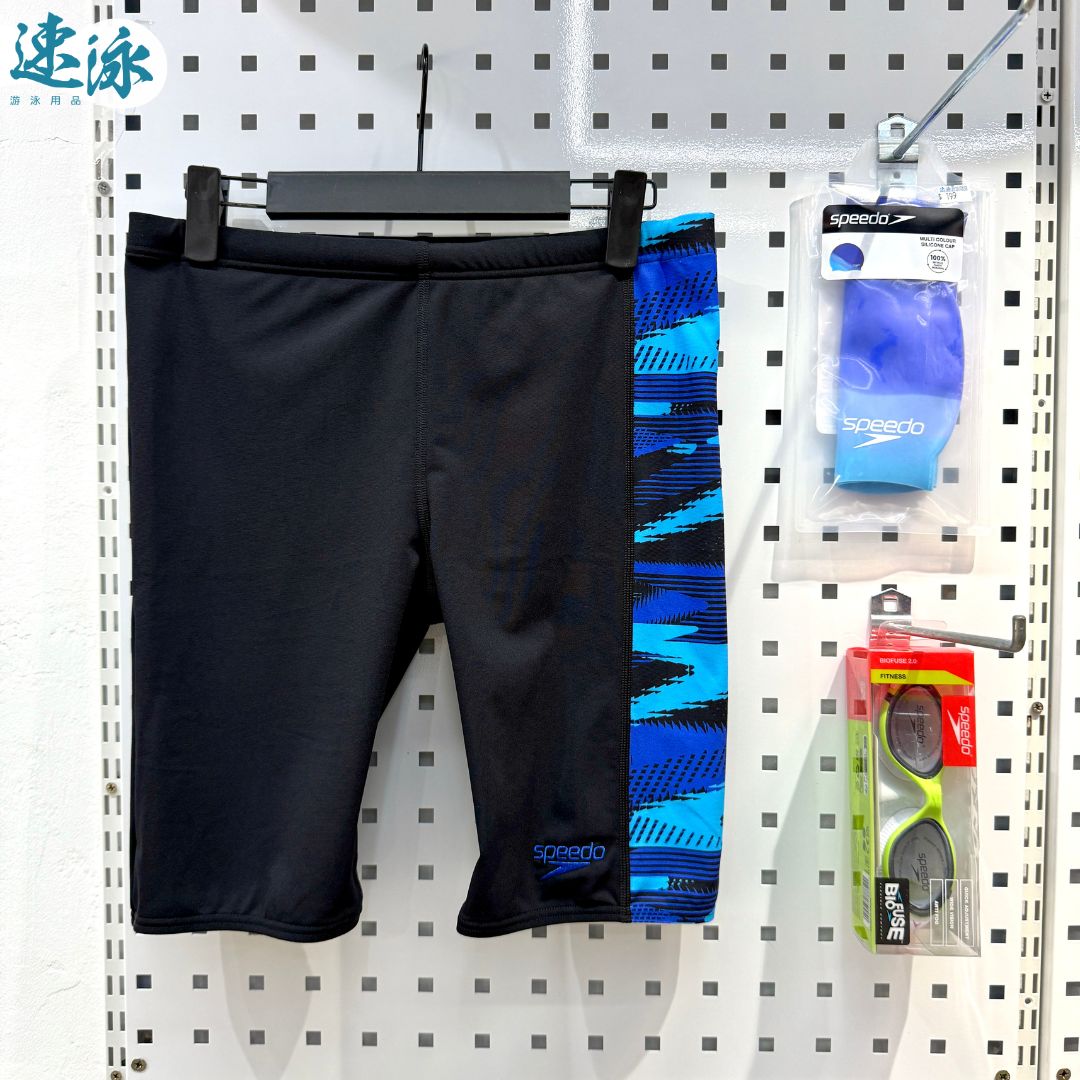 Speedo Men's HyperBoom Panel Jammer 男士及膝泳褲