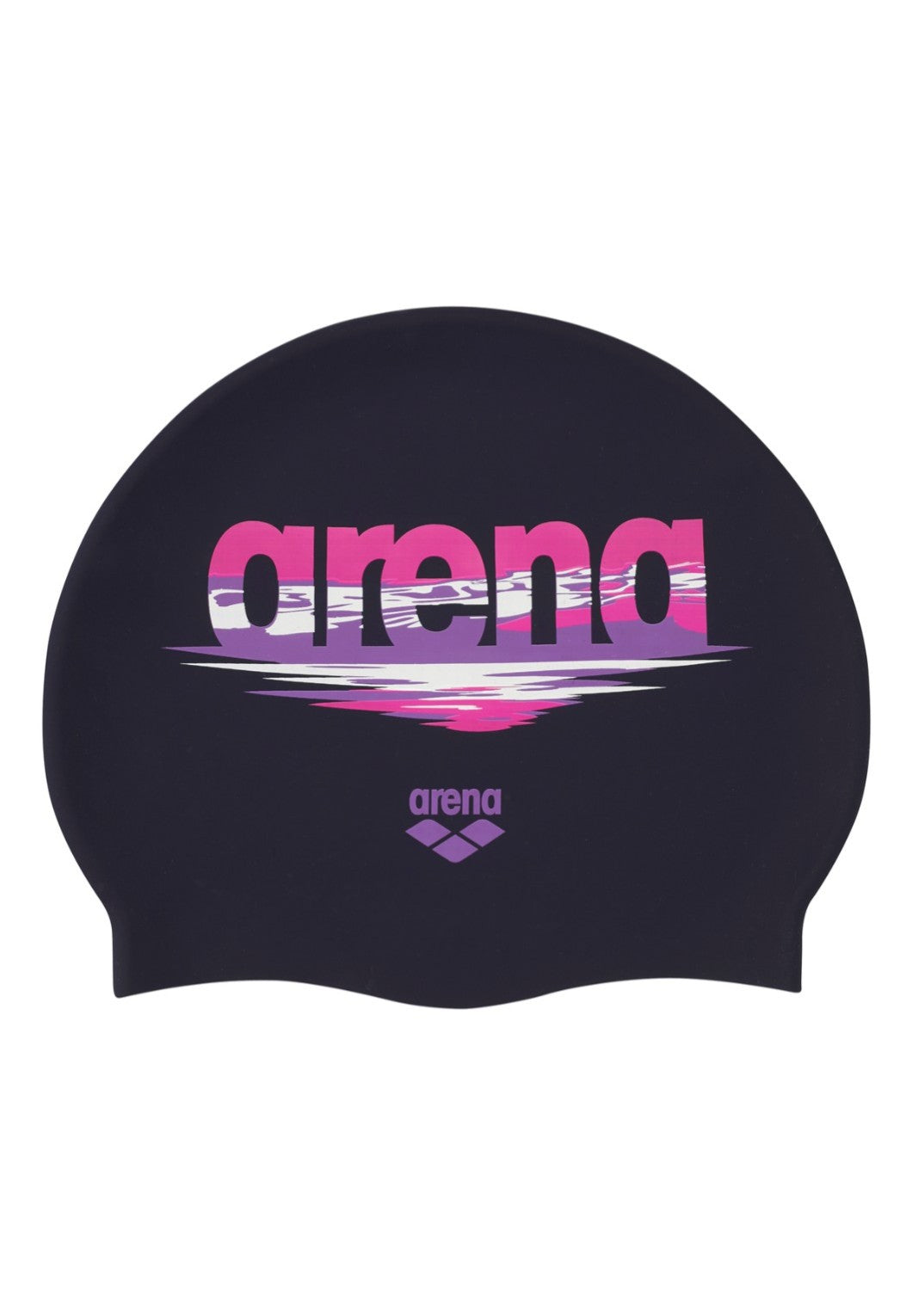 Arena Logo Sunrise Print Silicon Cap 成人Arena Logo Sunrise 印花矽膠泳帽