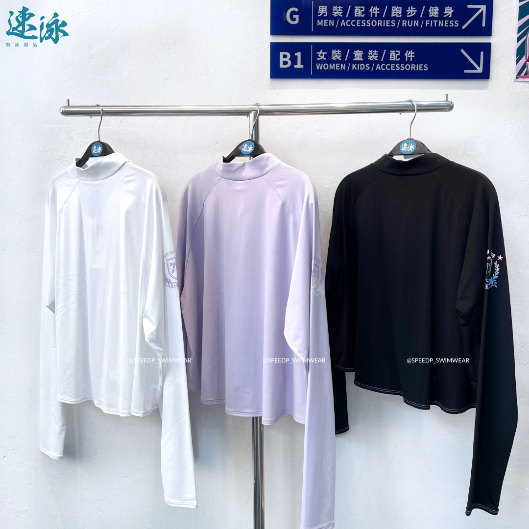 Arena Diagonal 5.0 Crop Panel Full Zip Sun Top 女士防曬上衣