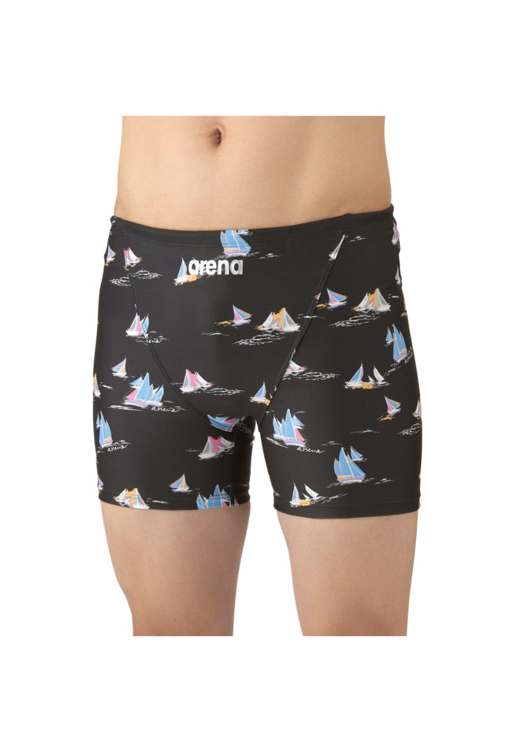 Arena Toughsuit Eco Yacht Print Training Trunk 男士平腳泳褲