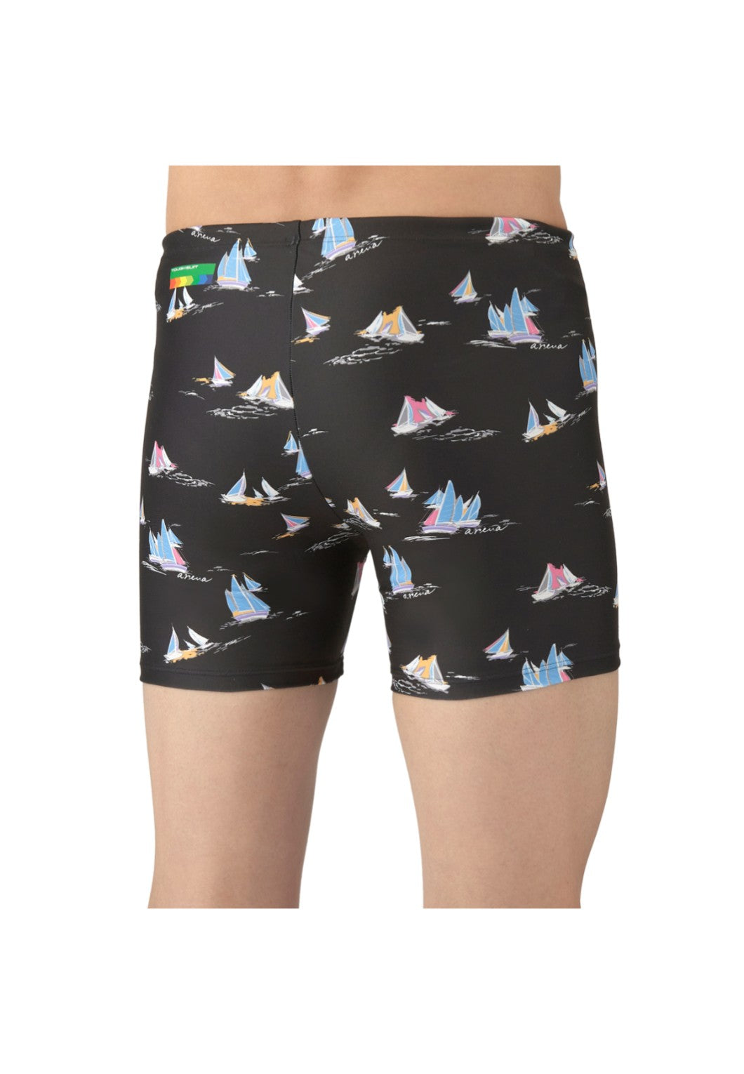 Arena Toughsuit Eco Yacht Print Training Trunk 男士平腳泳褲