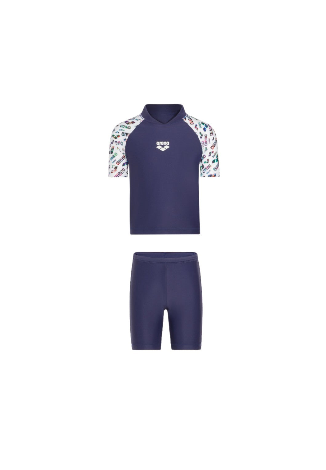 Arena Kids Blossom Short Sleeves Sun Protection Set 短袖防曬套裝