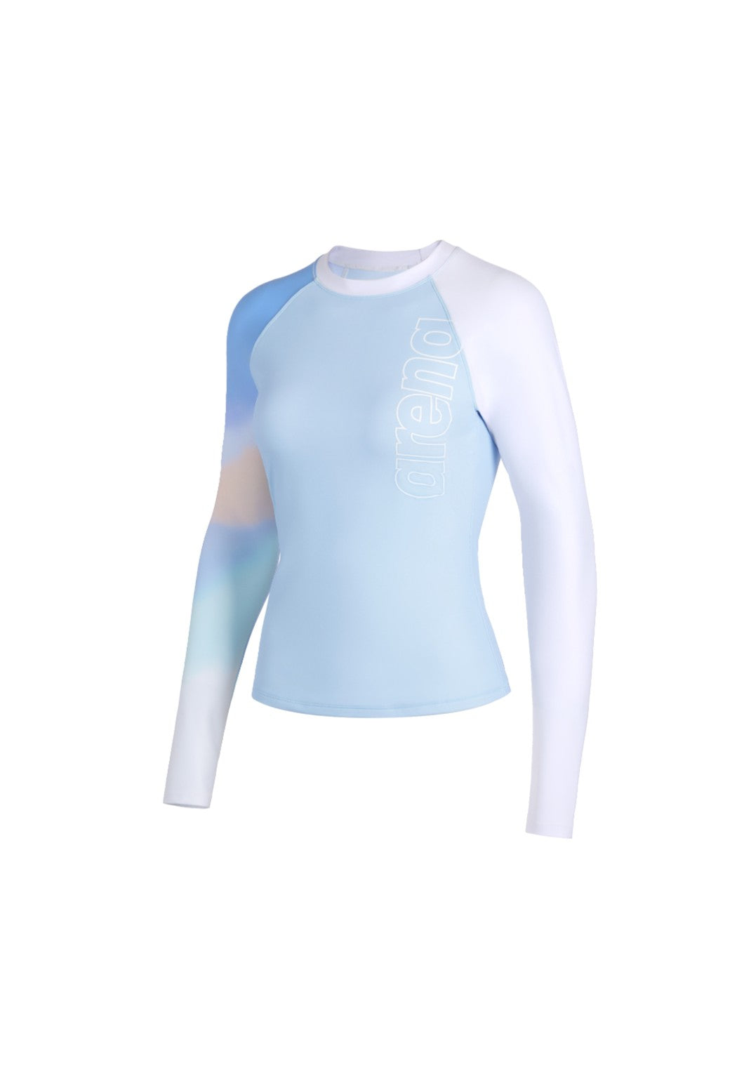 Arena Summer Vista Long Sleeves Sun Protection Top (With Pads) 女士上衣泳衣