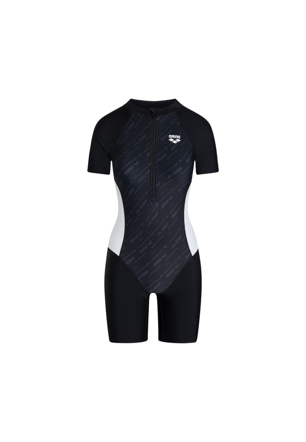 Arena Basic Short Sleeves Flat Leg One Piece 女士連身泳衣