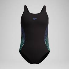 Speedo Girls' Placement Muscleback Swimsuit 女童連身泳衣