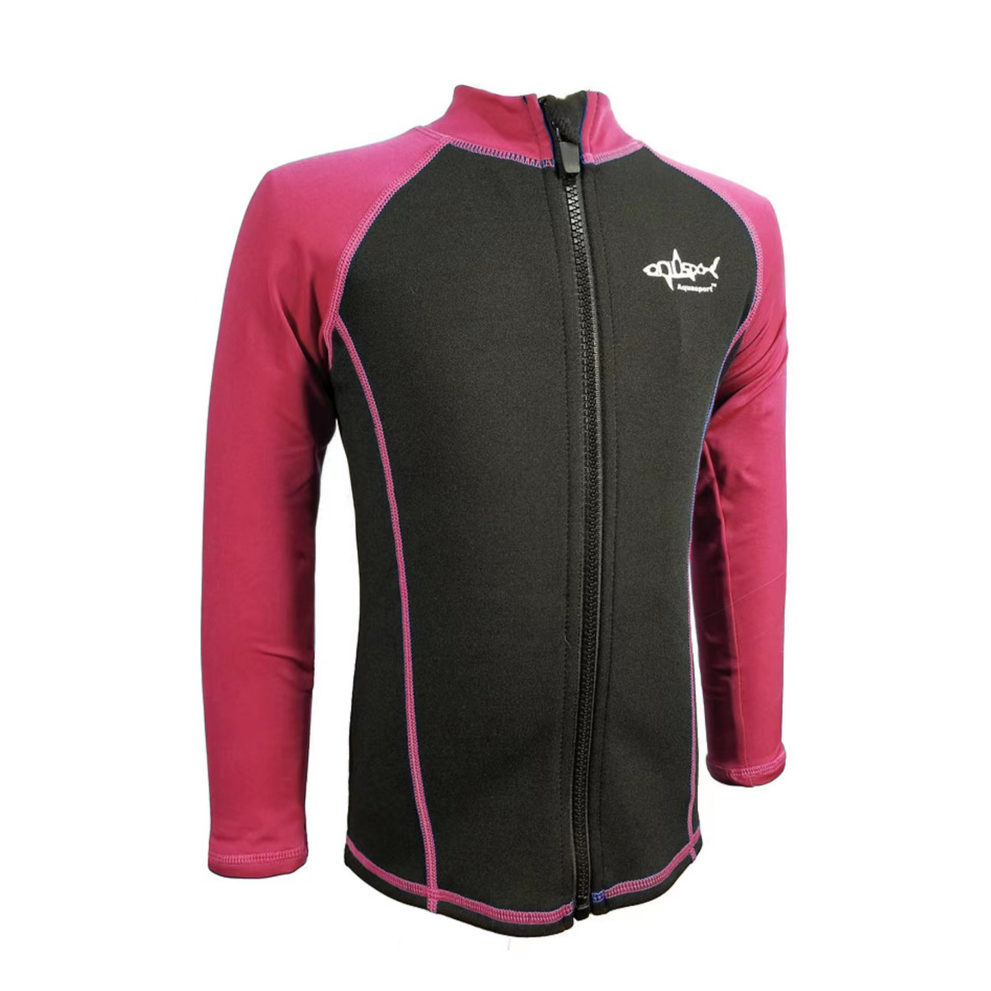 Aquasport 1mm Thermal Top Fleece Children's Front Zip Fleece Thermal Top