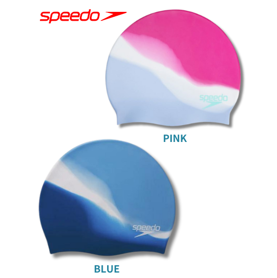 Speedo Multi Colour Silicone Cap Speedo 矽膠泳帽