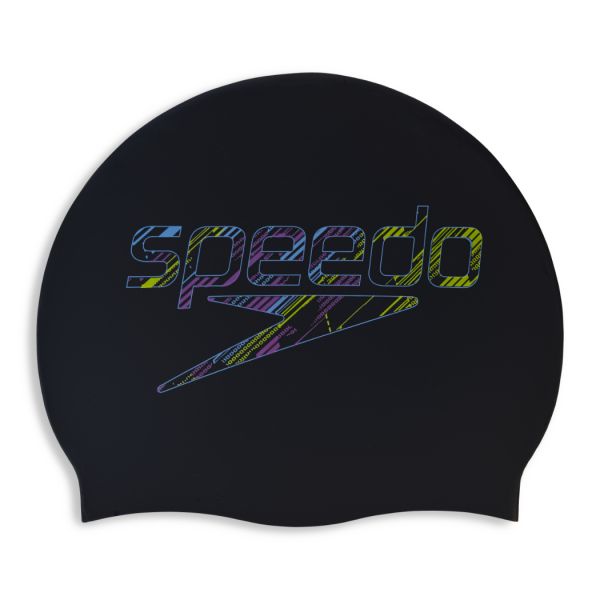 Speedo Reversible Moulded Silicone Cap Speedo雙面印花矽膠泳帽