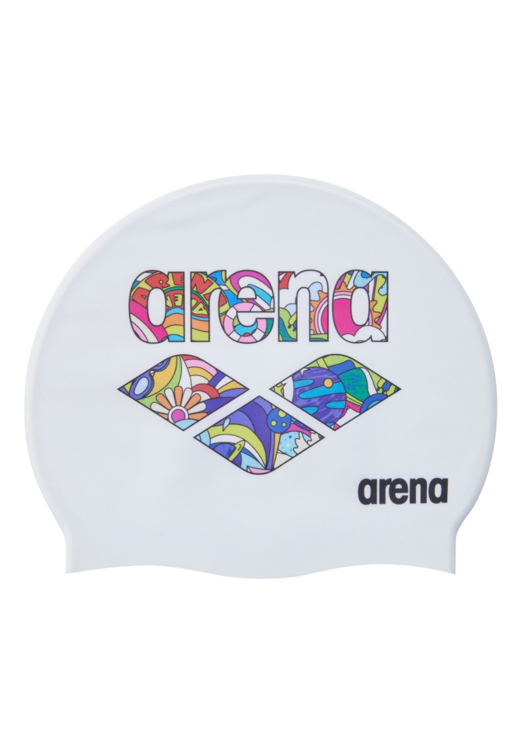 Arena Neo Earth Print Silicon Cap 矽膠泳帽