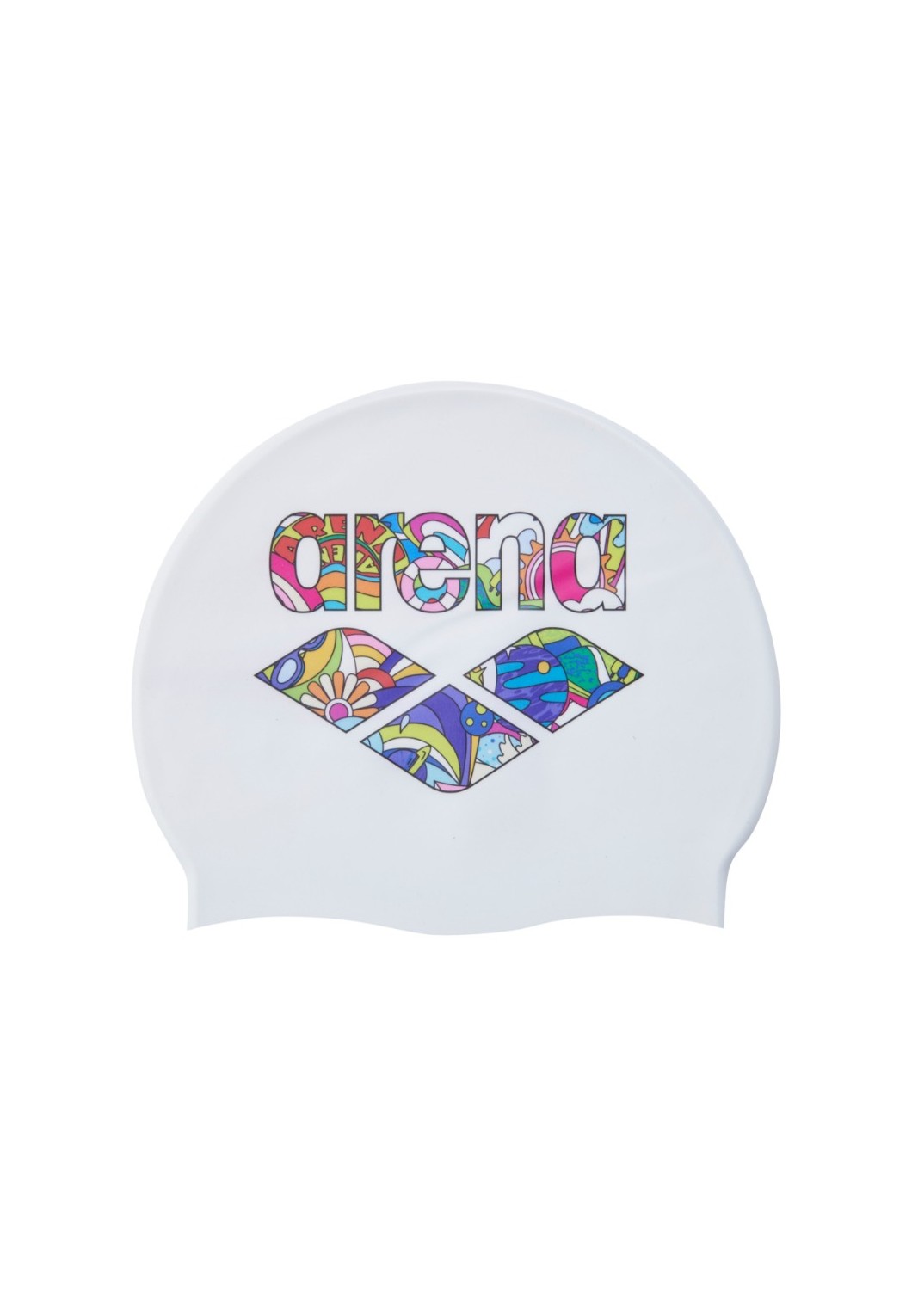 Arena Neo Earth Print Silicon Cap 矽膠泳帽