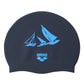 Arena Yacht Print Silicon Cap 矽膠泳帽