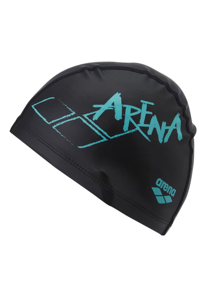 Arena Logo 2 Way Silicon Cap 成人Arena Logo印花雙料合成泳帽