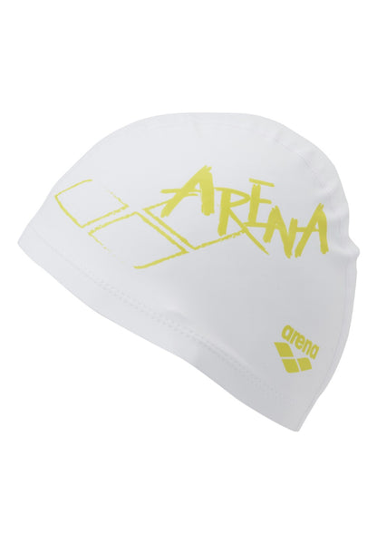 Arena Logo 2 Way Silicon Cap 成人Arena Logo印花雙料合成泳帽