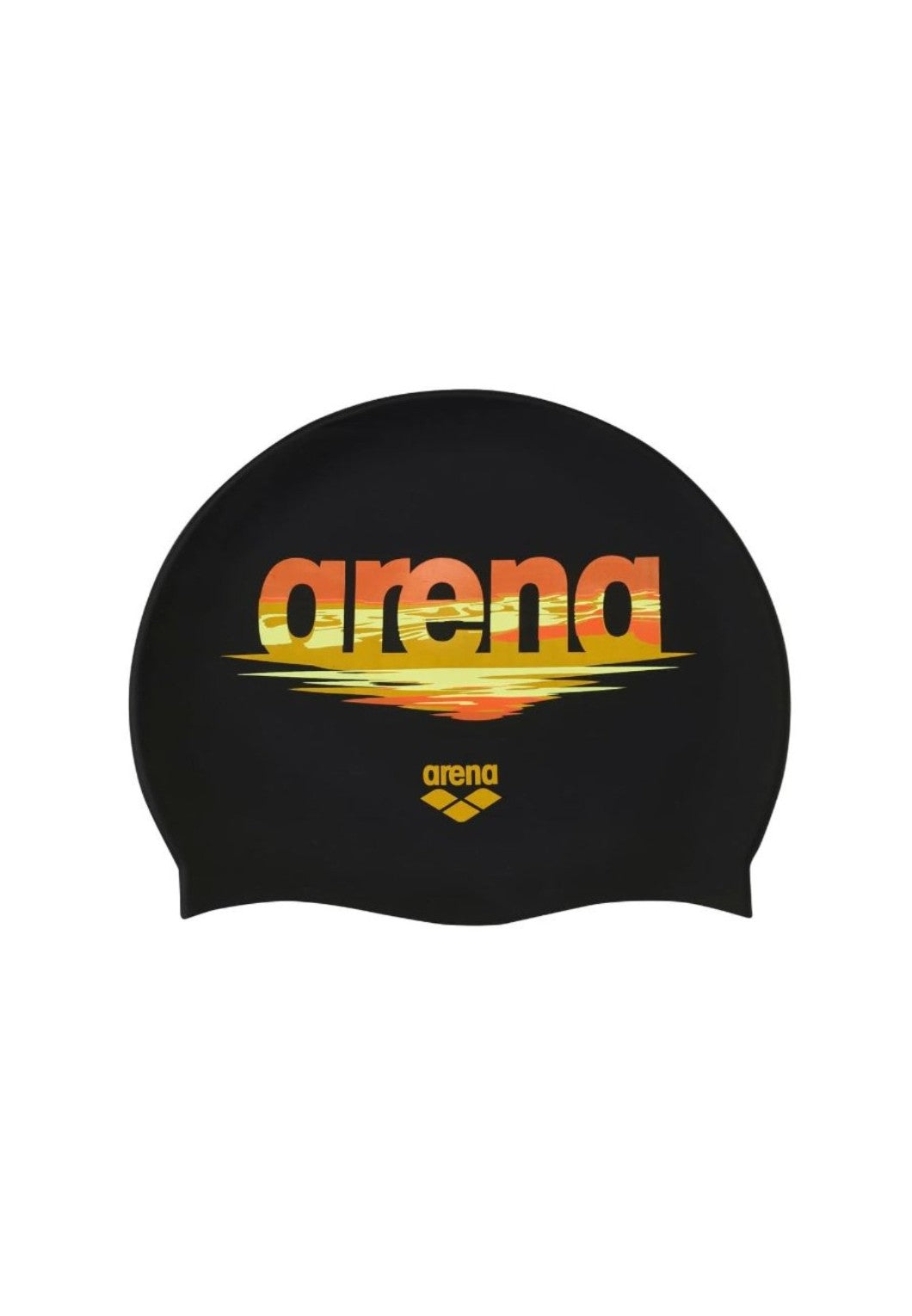 Arena Logo Sunrise Print Silicon Cap 成人Arena Logo Sunrise 印花矽膠泳帽