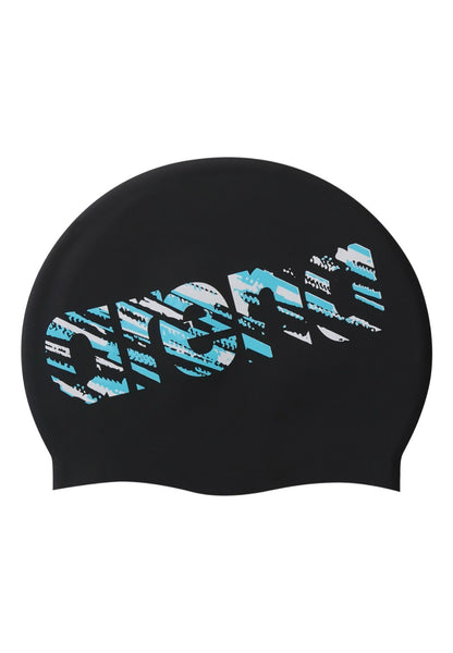 Big Logo Brush Print Silicon Cap (Big Size)成人Arena Logo刷紋印花矽膠泳帽(大尺碼）