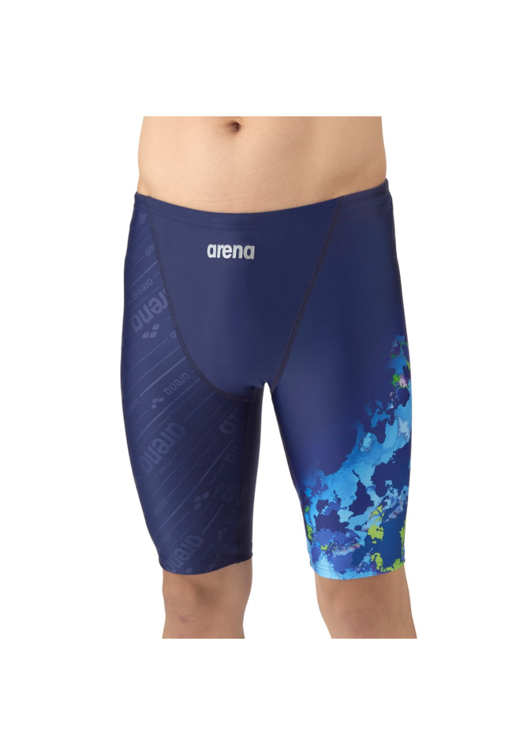 Arena Toughsuit Flex Neo Earth Print Smart Cup Training Jammer及膝泳褲