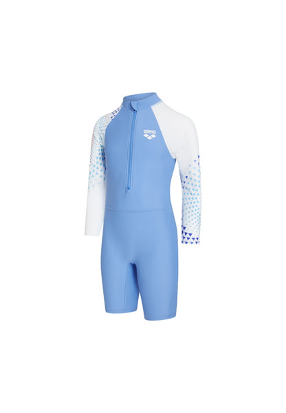 Arena Kids Fireflow Long Sleeves Sun Protection Suit 兒童長袖連身防曬泳衣