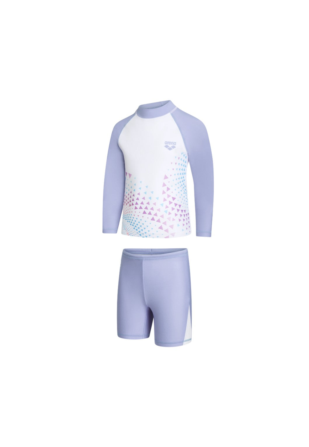 Arena Kids Fireflow Long Sleeves Sun Protection Set 兒童長袖防曬套裝泳衣