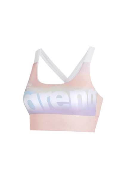Arena Summer Vista Bra Top (With Pads) 女士上衣泳衣