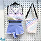 Arena Summer Vista Normal Bra Top Set 女士分體泳衣