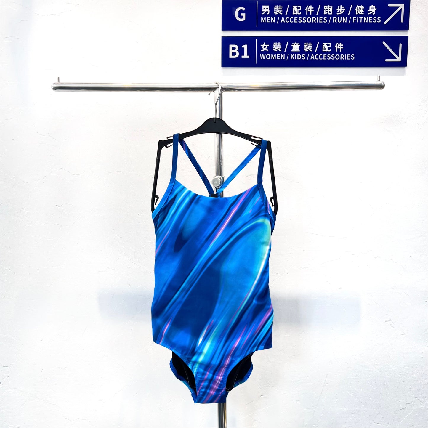 Speedo Blue Swimsuit 女士連身泳衣