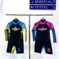 Aquasport 3mm L/S Walrus Skin Rubber Thermal Suit children's whale blubber rubber thermal suit