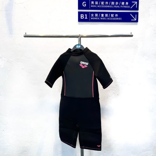 Kids Swimwear Basic Short Sleeves 3mm Suit 短袖3mm連身保暖衣