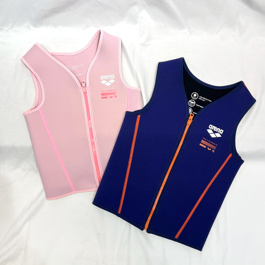 Arena Kids 3mm Neoprene Vest Navy小童3MM 拉鏈保暖背心