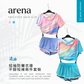 Arena Sunrise Short Sleeves Top With Shorts 女士分體泳衣