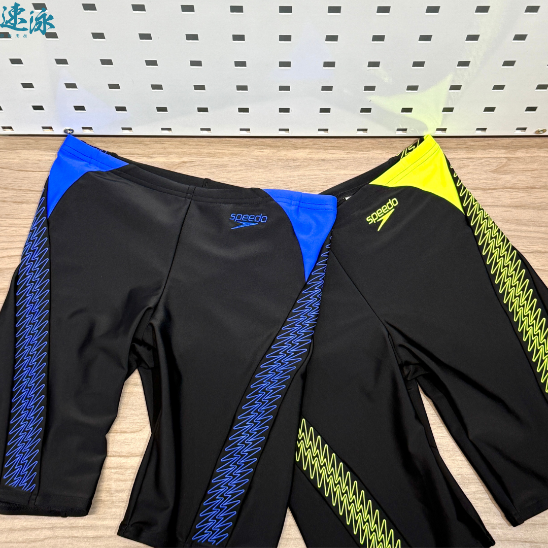 Speedo Junior HyperBoom Splice Jammer 男童及膝泳褲