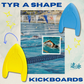 TYR A shape Kickboard 三角浮版