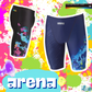 Arena Toughsuit Flex Neo Earth Print Smart Cup Training Jammer及膝泳褲