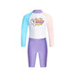 Arena Line Friends Comic Pop Cony LS Sun Protection Suit Children's one-piece long-sleeved swimsuit